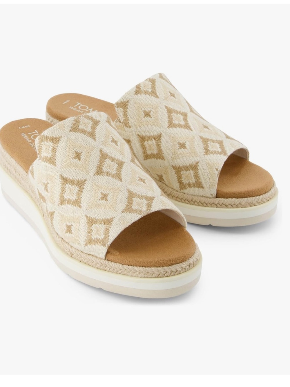 TOMS Womens Margot Mule Espadrille Casual Sandals